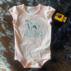 Carharrt girls horse bodysuit